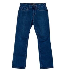 Guess men jeans Del Mar fit slim straight 100% cotton blue denim size 30